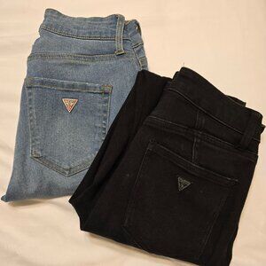 G by Guess Womens Skinny Jeans Size 25 Waist - Blue